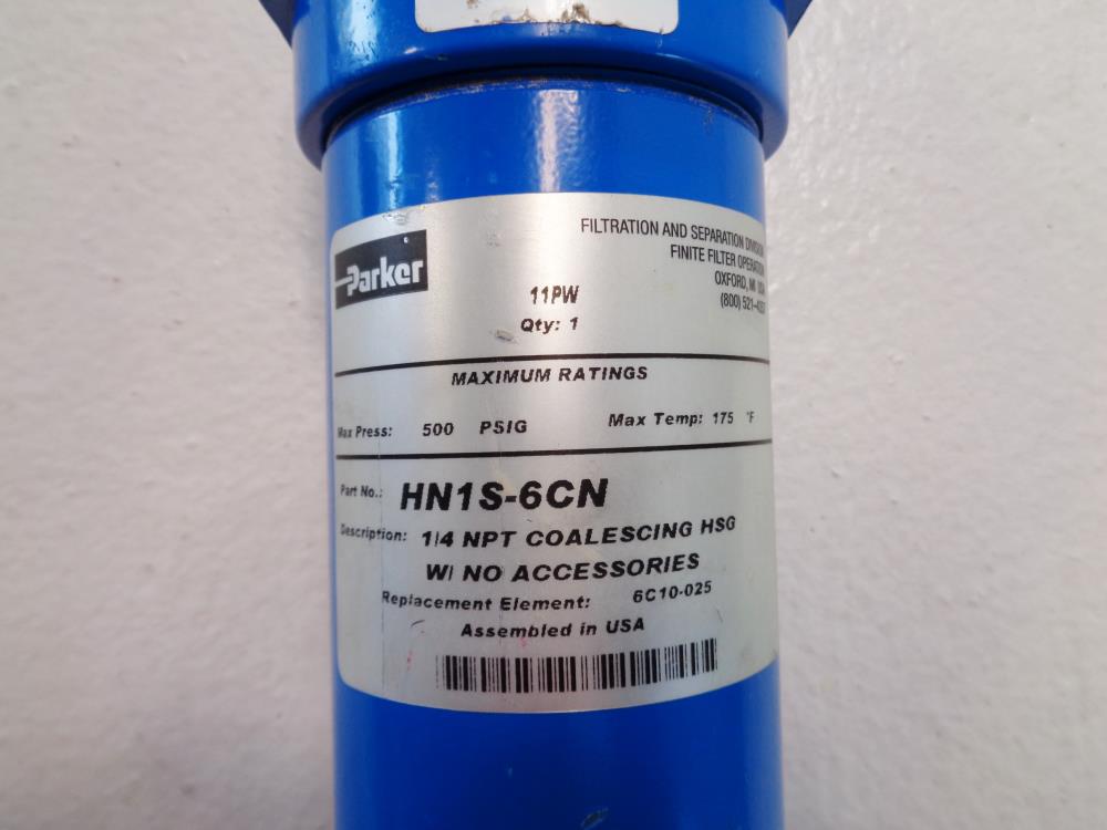 Parker Coalescing Filter HN1S-6CN